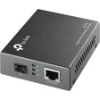 TP-LINK TP-LINK MC220L - Gigabit SFP to RJ45 Fiber Media Converter - Fiber to Ethernet Converter - Plug and Play - Durable Metal Casing - Versatile Compatibility - Auto-Negotiation - UL Certified - MC220L