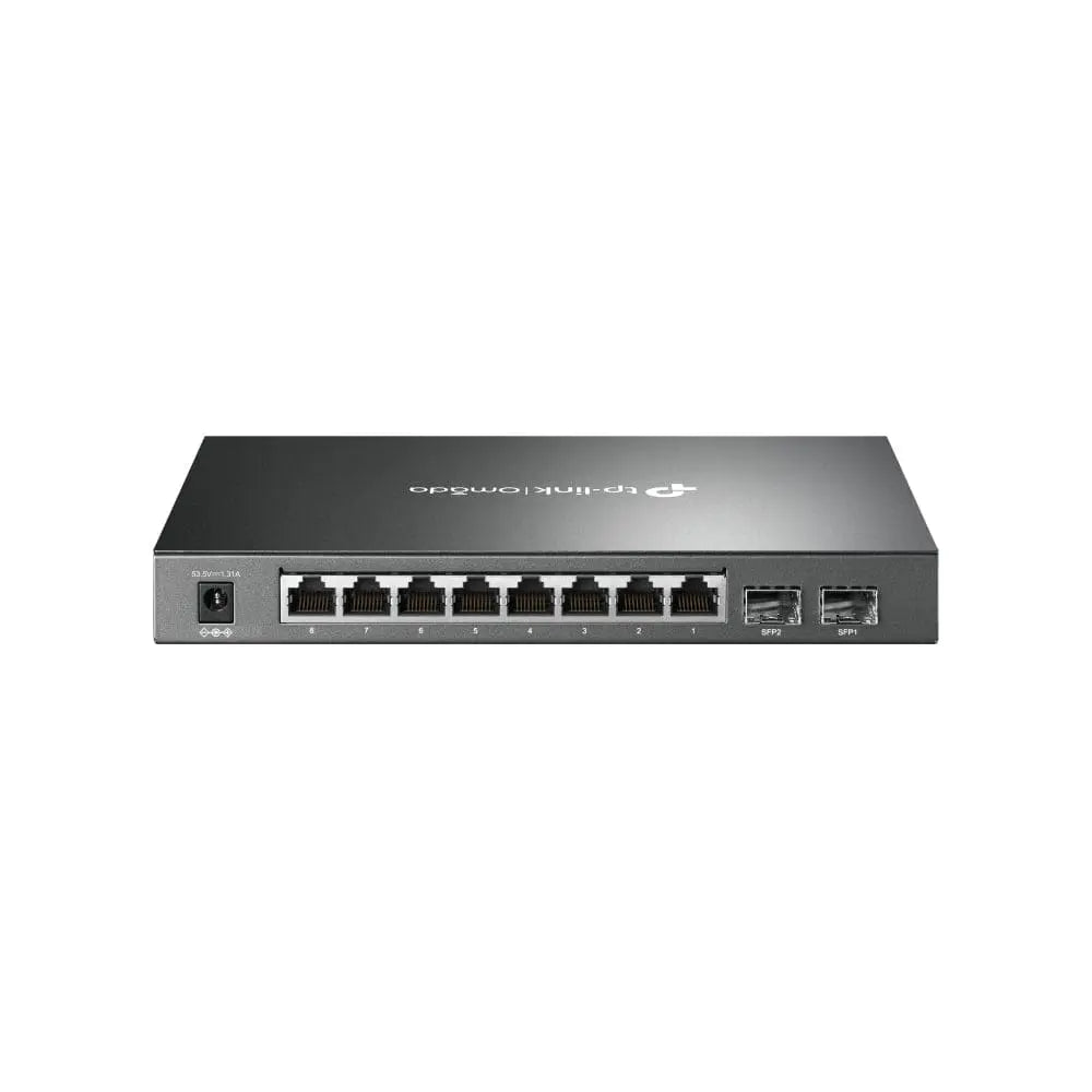 TP-LINK TP-Link Omada 10-Port Gigabit Smart Switch with 8-Port PoE+ - SG2210P
