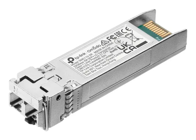 TP-LINK TP-Link Omada 10Gbase-SR SFP+ LC Transceiver SPEC: 850nm Multi-mode, LC Duplex Connector, Up to 300m Distance - SM5110-SR