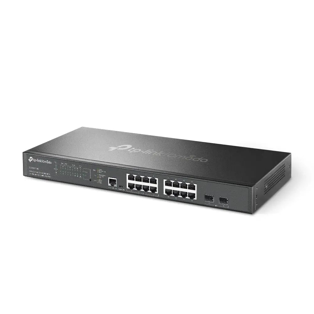 TP-LINK TP-Link Omada 16-Port 2.5G and 2-Port 10GE SFP+ L2+ Managed Switch with 8-Port PoE+ - SG3218XP-M2