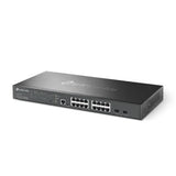 TP-LINK TP-Link Omada 16-Port 2.5G and 2-Port 10GE SFP+ L2+ Managed Switch with 8-Port PoE+ - SG3218XP-M2
