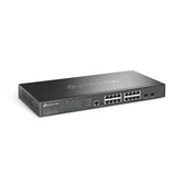 TP-LINK TP-Link Omada 16-Port 2.5G and 2-Port 10GE SFP+ L2+ Managed Switch with 8-Port PoE+ - SG3218XP-M2