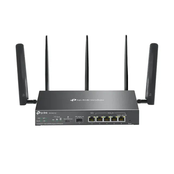 TP-LINK TP-Link Omada 4G+ Cat6 AX3000 Gigabit VPN Router - ER706W-4G