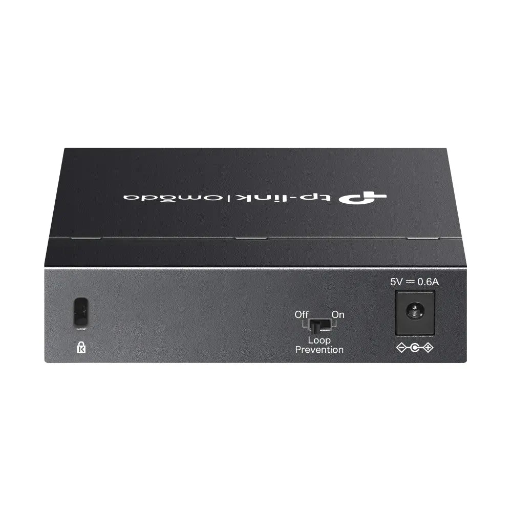 TP-LINK TP-Link Omada DS105G network switch Unmanaged Gigabit Ethernet (10/100/1000) Black - DS105G