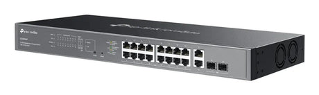 TP-LINK TP-Link Omada ES220GMP network switch Managed L2 Gigabit Ethernet (10/100/1000) Power over Ethernet (PoE) Black - ES220GMP