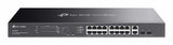 TP-LINK TP-Link Omada ES220GMP network switch Managed L2 Gigabit Ethernet (10/100/1000) Power over Ethernet (PoE) Black - ES220GMP