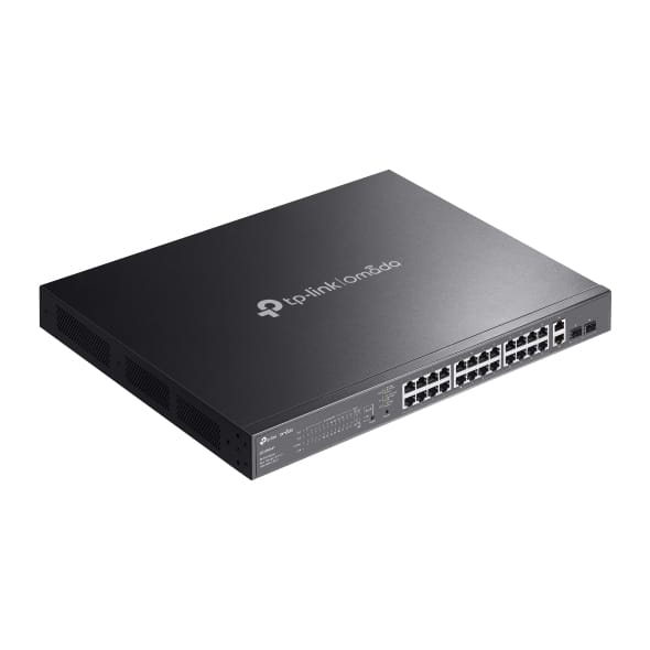 TP-LINK TP-Link Omada ES228GMP network switch Managed L2 Gigabit Ethernet (10/100/1000) Power over Ethernet (PoE) Black - ES228GMP