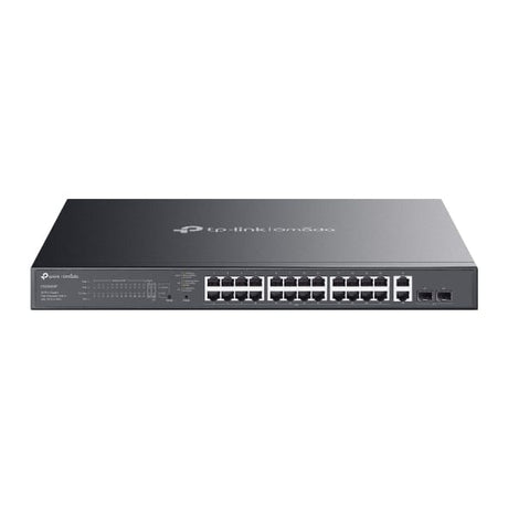 TP-LINK TP-Link Omada ES228GMP network switch Managed L2 Gigabit Ethernet (10/100/1000) Power over Ethernet (PoE) Black - ES228GMP