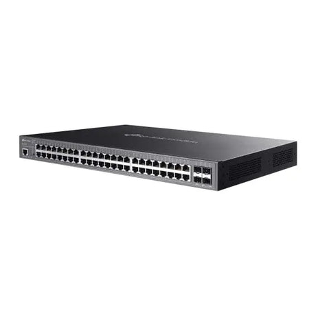 TP-LINK TP-Link Omada SG3452XMPP network switch Managed L2+ Gigabit Ethernet (10/100/1000) Power over Ethernet (PoE) 1U Black - SG3452XMPP
