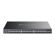 TP-LINK TP-Link Omada SG3452XMPP network switch Managed L2+ Gigabit Ethernet (10/100/1000) Power over Ethernet (PoE) 1U Black - SG3452XMPP