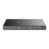TP-LINK TP-Link Omada SG3452XMPP network switch Managed L2+ Gigabit Ethernet (10/100/1000) Power over Ethernet (PoE) 1U Black - SG3452XMPP