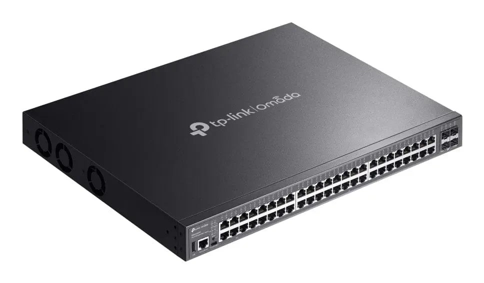 TP-LINK TP-Link Omada SG5452XMPP network switch Managed L3 Gigabit Ethernet (10/100/1000) Power over Ethernet (PoE) Black - SG5452XMPP