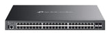 TP-LINK TP-Link Omada SG5452XMPP network switch Managed L3 Gigabit Ethernet (10/100/1000) Power over Ethernet (PoE) Black - SG5452XMPP