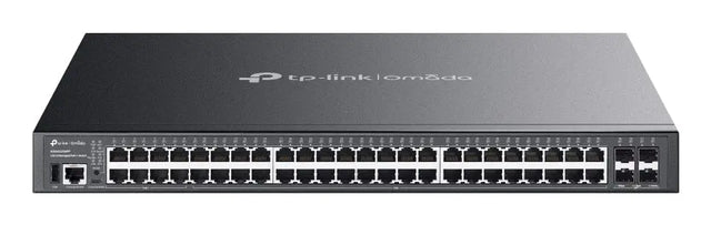 TP-LINK TP-Link Omada SG5452XMPP network switch Managed L3 Gigabit Ethernet (10/100/1000) Power over Ethernet (PoE) Black - SG5452XMPP