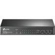 TP-LINK TP-Link TL-SF1009P - 9-Port 10/100Mbps Desktop Switch with 8-Port PoE+ - Limited Lifetime Protection - Sturdy Metal w/Shielded Ports - Extend Mode - Priority Mode - Isolation Mode - TL-SF1009P