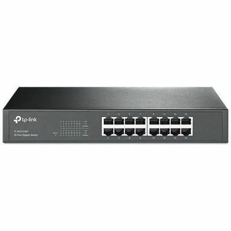 TP-LINK TP-LINK TL-SG1016D 10/100/1000Mbps 16-Port Gigabit 13-inch Rackmountable Switch, 32Gbps Capacity - 16 Ports - 16 x RJ-45 - 10/100/1000Base-T - TL-SG1016D