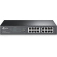 TP-LINK TP-Link TL-SG1016PE - 16-Port Gigabit Easy Smart PoE Switch with 8-Port PoE+ - Limited Lifetime Protection - Easy Smart Managed - 8 PoE+ Ports @150W - Plug & Play - Sturdy Metal w/ Shielded Ports - Qo...  - TL-SG1016PE
