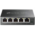 TP-LINK TP-LINK TL-SG105E - 5-Port Gigabit Easy Smart Switch - Limited Lifetime Protection - Plug & Play - Desktop/Wall-Mount - Shielded Ports - Support QoS, Vlan, IGMP and Link Aggregation - TL-SG105E