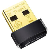 TP-LINK TP-LINK TL-WN725N - USB WiFi Adapter for PC - Nano Size - WiFi Dongle Compatible with Windows 10/7/8/8.1/XP/ Mac OS 10.9-10.15 Linux Kernel 2.6.18-4.4.3 - 150 Mbps - 2.48 GHz ISM - External - TL-WN725N