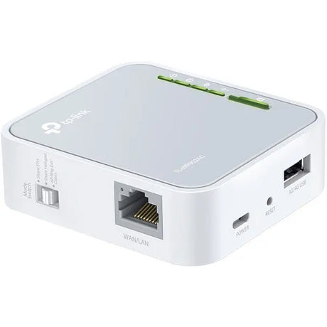 TP-LINK TP-Link TL-WR902AC - AC750 Wireless Portable Nano Travel Router - Dual Band WiFi - Support Multiple Modes - WiFi Router/Hotspot/Bridge/Range Extender/Access Point/Client Modes - 1 USB 2.0 Port - TL-WR902AC