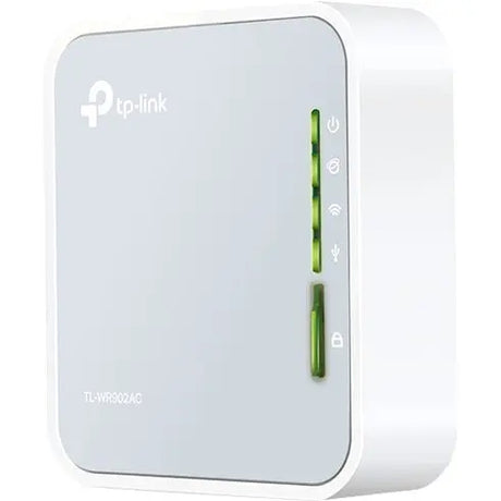TP-LINK TP-Link TL-WR902AC - AC750 Wireless Portable Nano Travel Router - Dual Band WiFi - Support Multiple Modes - WiFi Router/Hotspot/Bridge/Range Extender/Access Point/Client Modes - 1 USB 2.0 Port - TL-WR902AC