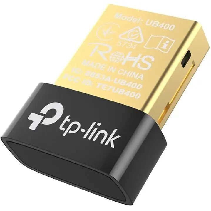 TP-LINK TP-Link UB400 - Bluetooth 4.0 USB Adapter for Computer/Notebook - 4.0 Bluetooth Dongle Receiver Support Windows 11/10/8.1/8/7/XP for Desktop - Laptop - Mouse - Keyboard - Printers - Headsets - Speaker...  - UB400