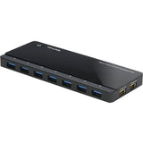 TP-LINK TP-Link UH720 - Powered USB Hub 3.0 with 7 USB 3.0 Data Ports and 2 Smart Charging USB Ports - Compatible with Windows, Mac, Chrome & Linux OS, with Power On/Off Button, 12V/4A Power Adapter - UH720