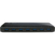 TP-LINK TP-Link UH720 - Powered USB Hub 3.0 with 7 USB 3.0 Data Ports and 2 Smart Charging USB Ports - Compatible with Windows, Mac, Chrome & Linux OS, with Power On/Off Button, 12V/4A Power Adapter - UH720