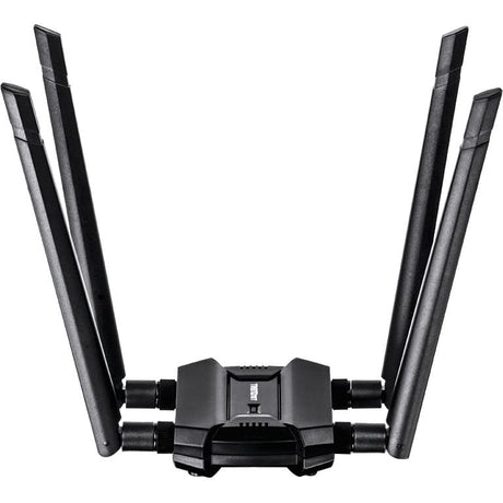 TRENDNET TRENDnet AC1900 High Power Dual Band Wireless USB Adapter, Increase-Extend WiFi Wireless Coverage, Stream 4K HD Video, Windows-Mac OS Compatible, USB 3.0 to USB Type A, Black, TEW-809UB - AC1900 High ...  - TEW-809UB
