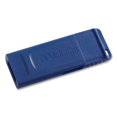 VERBATIM Digital Media Classic USB 2.0 Flash Drive, 16 GB, Blue, 5/Pack - 99810