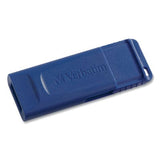 VERBATIM Digital Media Classic USB 2.0 Flash Drive, 16 GB, Blue, 5/Pack - 99810
