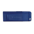 VERBATIM Digital Media Classic USB 2.0 Flash Drive, 32 GB, Blue - 97408