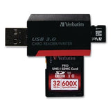 VERBATIM Digital Media USB 3.0 Pocket Card Reader - 98538