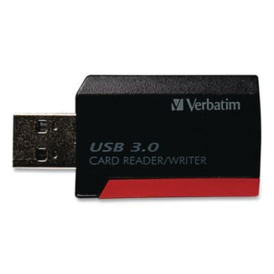 VERBATIM Digital Media USB 3.0 Pocket Card Reader - 98538