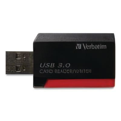 VERBATIM Digital Media USB 3.0 Pocket Card Reader - 98538