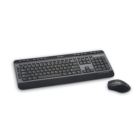 VERBATIM Keyboards Verbatim 99788 keyboard Mouse included Universal RF Wireless Black, Grey - 99788