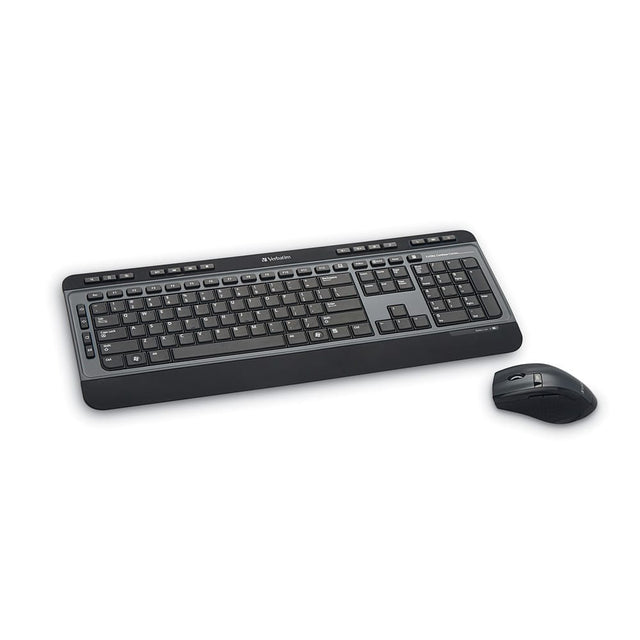 VERBATIM Keyboards Verbatim 99788 keyboard Mouse included Universal RF Wireless Black, Grey - 99788