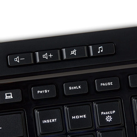 VERBATIM Keyboards Verbatim Illuminated Wired Keyboard - 99789
