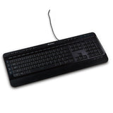 VERBATIM Keyboards Verbatim Illuminated Wired Keyboard - 99789