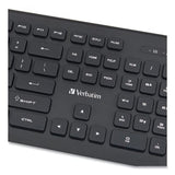 VERBATIM Keyboards Wireless Slim Keyboard, 103 Keys, Black - 99793