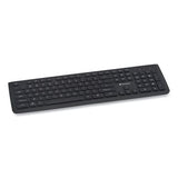 VERBATIM Keyboards Wireless Slim Keyboard, 103 Keys, Black - 99793