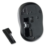 VERBATIM Pointing Devices Silent Wireless Blue LED Mouse, 2.4 GHz Frequency/32.8 ft Wireless Range, Left/Right Hand Use, Graphite - 99769