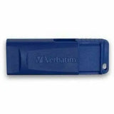 VERBATIM Verbatim 128GB USB Flash Drive - Blue - 128 GB - Blue - 1 Pack - Retractable, Capless - 98659
