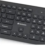 VERBATIM Verbatim 99793 keyboard Home RF Wireless + USB QWERTY English Black - 99793