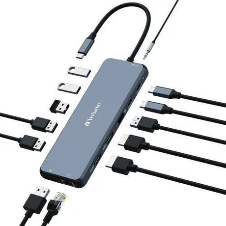 VERBATIM VERBATIM ACCESSORIES,MULTIPORT,GY - 32153