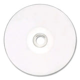 VERBATIM VERBATIM CD-R DataLifePlus Printable Recordable Disc, 700 MB/80 min, 52x, Spindle, Hub Printable, Wh - 94795