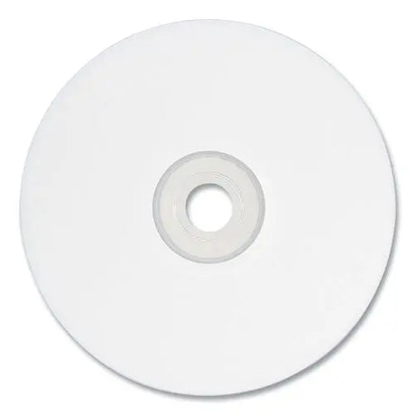 VERBATIM VERBATIM CD-R Printable Recordable Disc, 700 MB/80 Minute, 52x, Spindle, White, 100/Pack - 95251