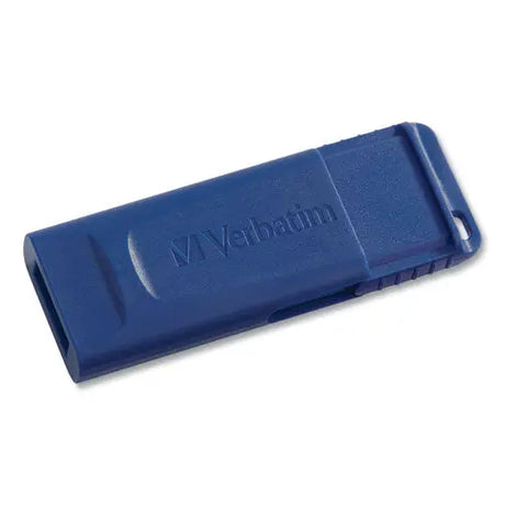VERBATIM VERBATIM Classic USB 2.0 Flash Drive, 16 GB, Blue - 97275