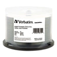 VERBATIM VERBATIM DVD+R Dual Layer Printable Recordable Disc, 8.5 GB, 8x, Spindle, White, 50/Pack - 98319