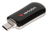 VERBATIM Verbatim Plectra USB-C Flash Drive Black 64GB - 30224